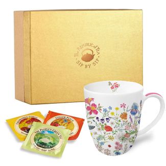 Custom Mug and 12 Count Tea Bag Gift
